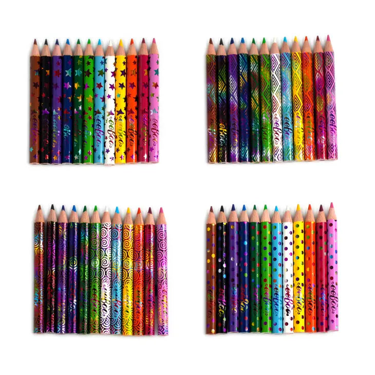 Animals in the Wild Small Color Pencils | eeBoo