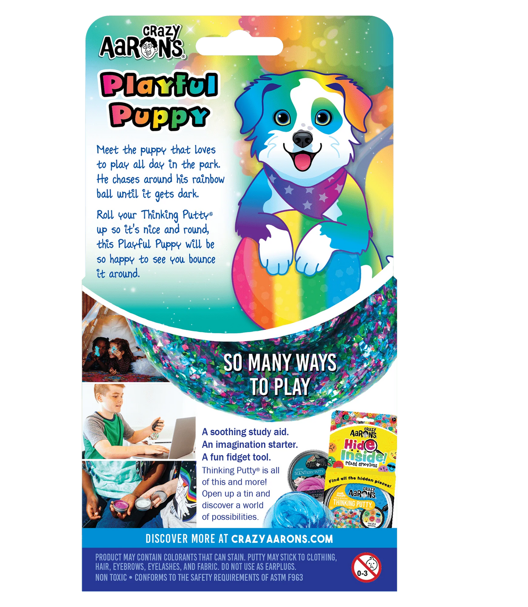 Playful Puppy - 4" Thinking Putty