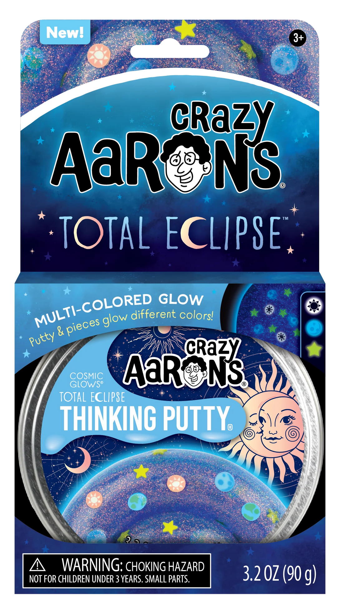 Total Eclipse - 4" Thinking Putty Tin