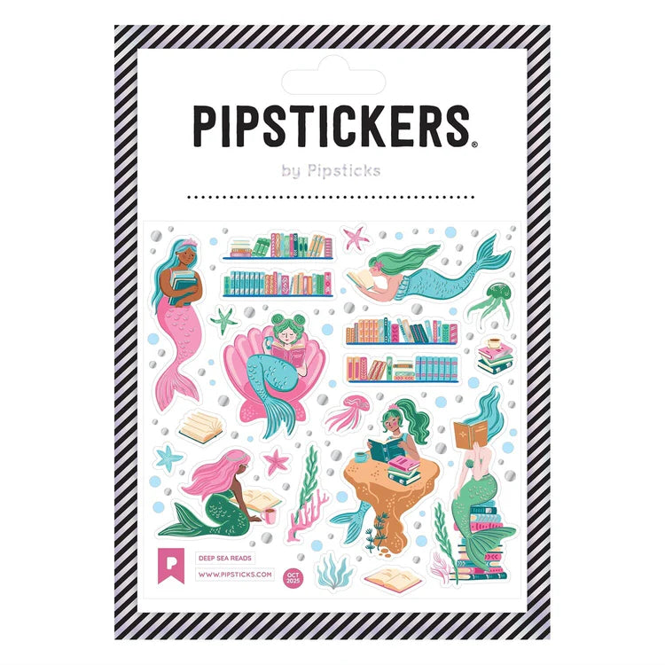 Deep Sea Reads Stickers | Pipsticks