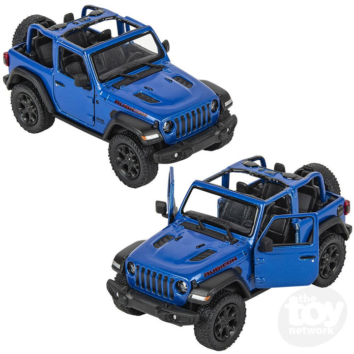 5" Die-Cast 2018 Jeep Wrangler Open Top