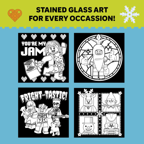Lego Stained Glass Art | Klutz