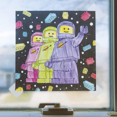 Lego Stained Glass Art | Klutz