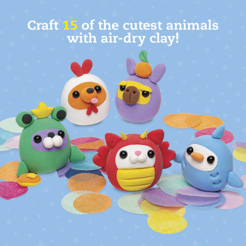 Air-Dry Clay Animal Party! | Klutz
