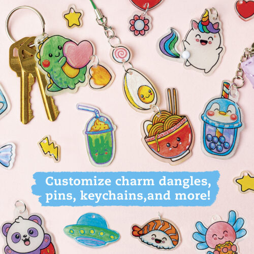 Color & Shrink Charms - Kawaii Style | Klutz