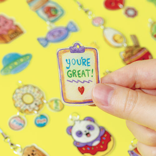 Color & Shrink Charms - Kawaii Style | Klutz