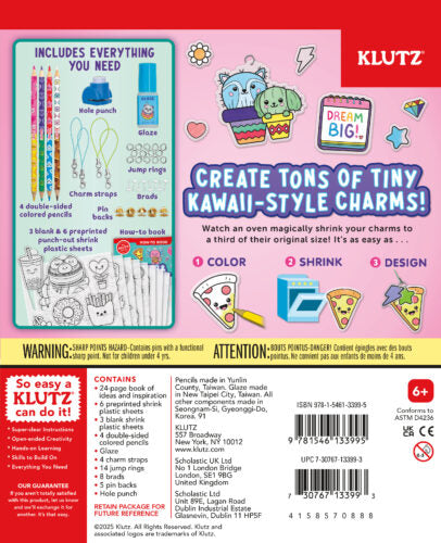 Color & Shrink Charms - Kawaii Style | Klutz