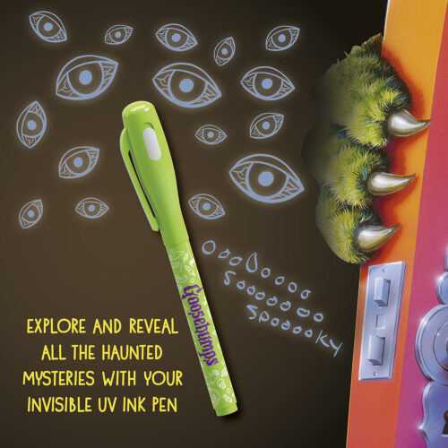 Goosebumps Haunted Ink Activity Book | Klutz