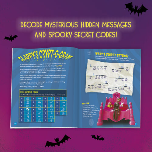 Goosebumps Haunted Ink Activity Book | Klutz