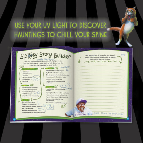 Goosebumps Haunted Ink Activity Book | Klutz