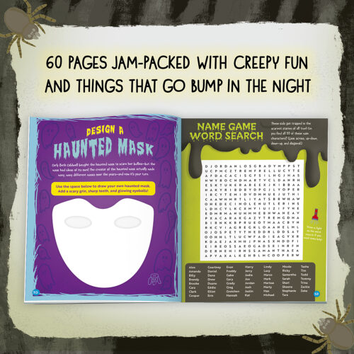 Goosebumps Haunted Ink Activity Book | Klutz