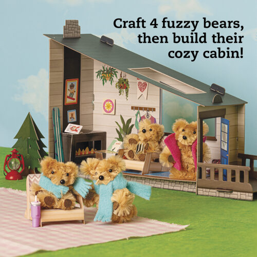 DIY Miniature Cozy Bear Cabin | Klutz