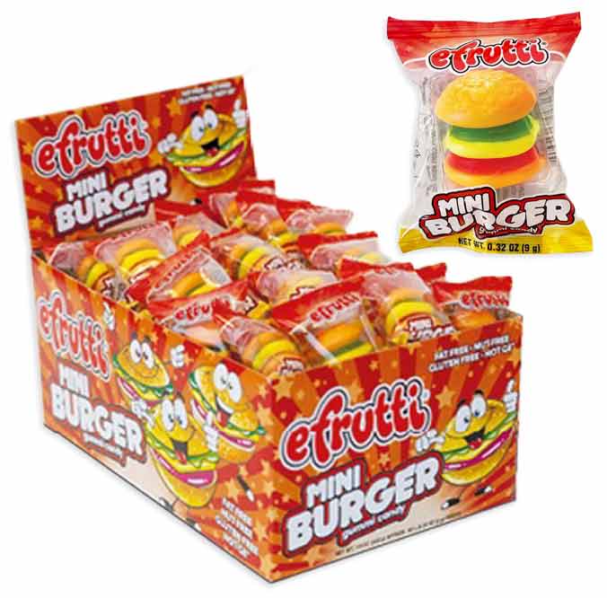 eFrutti Gummi - Hamburger