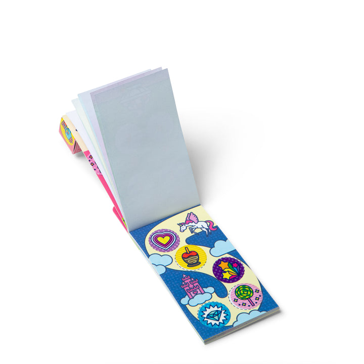 Sticker WOW!® Mini Activity Pad with Refill Stickers - Favorite Things | Melissa & Doug