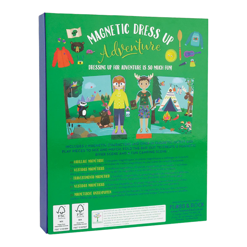 Magnetic Dress Up - Adventure | Floss & Rock
