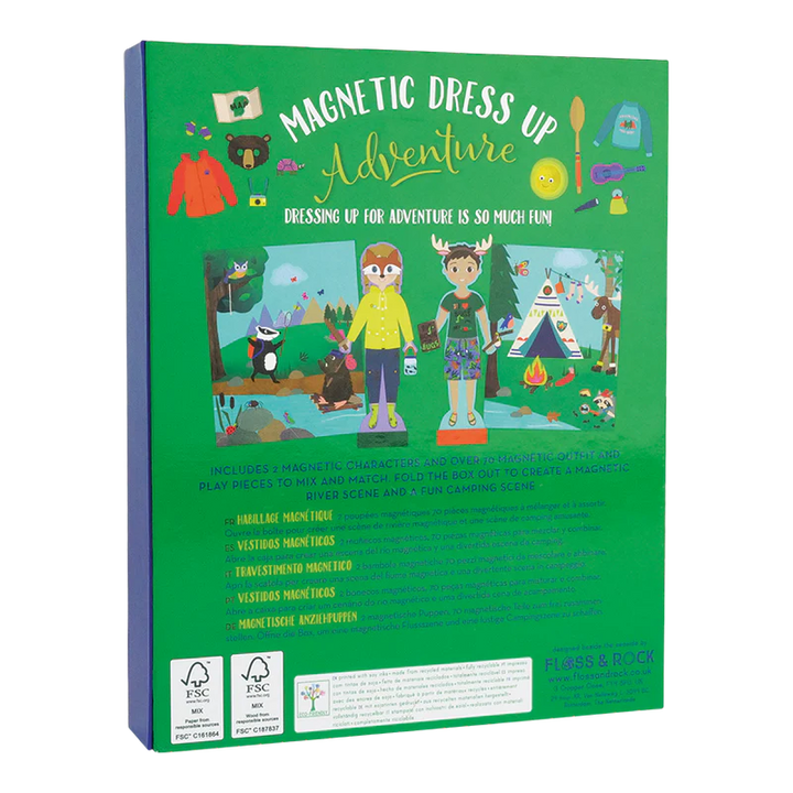 Magnetic Dress Up - Adventure | Floss & Rock