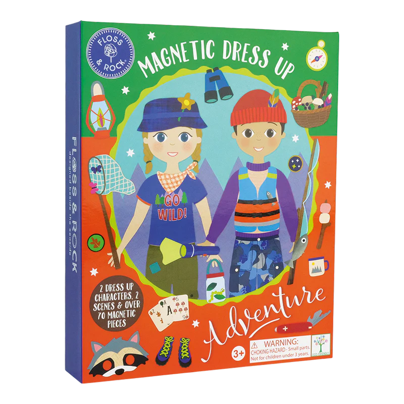 Magnetic Dress Up - Adventure | Floss & Rock