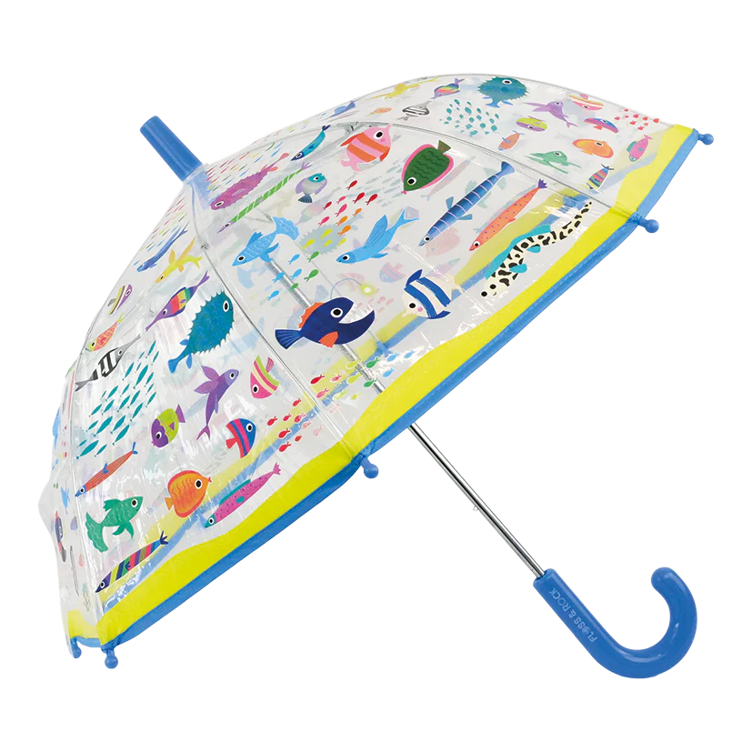 Ocean Transparent Color Changing Umbrella  | Floss and Rock- LOCAL PICK UP ONLY