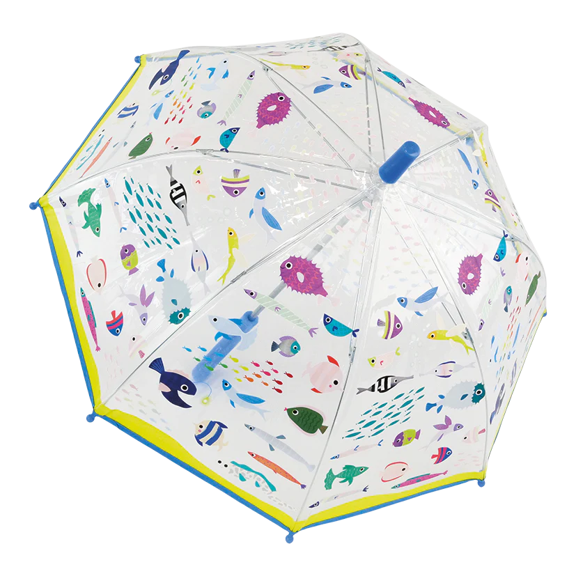Ocean Transparent Color Changing Umbrella  | Floss and Rock- LOCAL PICK UP ONLY