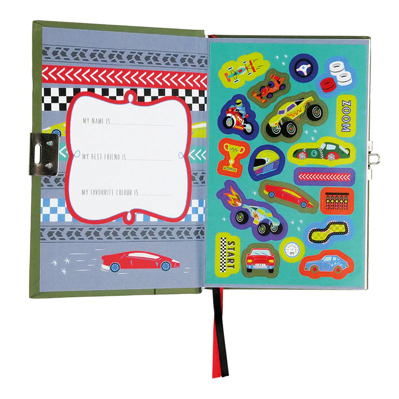 Scented Secret Diary - Cars | Floss & Rock