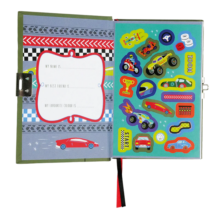 Scented Secret Diary - Cars | Floss & Rock