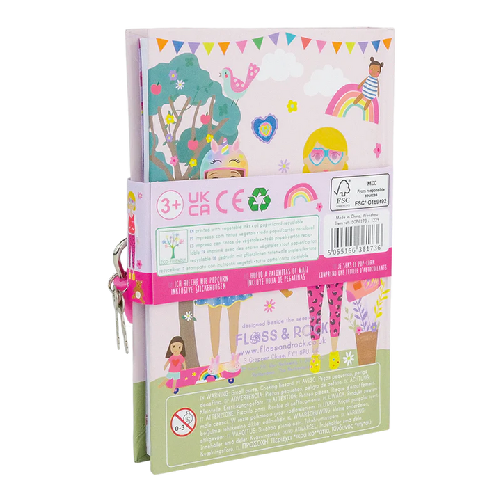 Scented Secret Diary - Best Friends | Floss & Rock