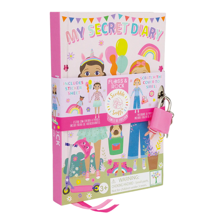 Scented Secret Diary - Best Friends | Floss & Rock