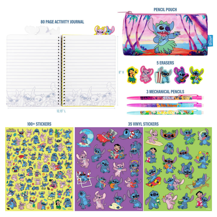 Disney Stitch Deluxe Journal Gift Set | Fashion Angels