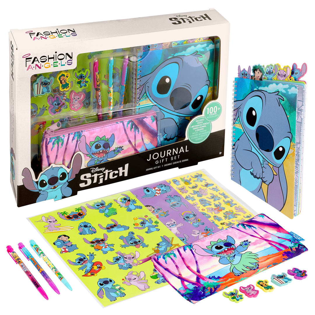 Disney Stitch Deluxe Journal Gift Set | Fashion Angels
