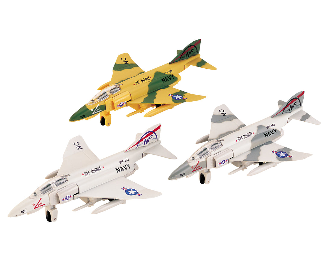 US Navy F-4 Phantom - 7" Diecast