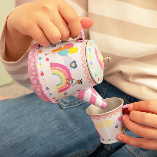 Dolls House 9pc Musical Tea Set | Floss & Rock