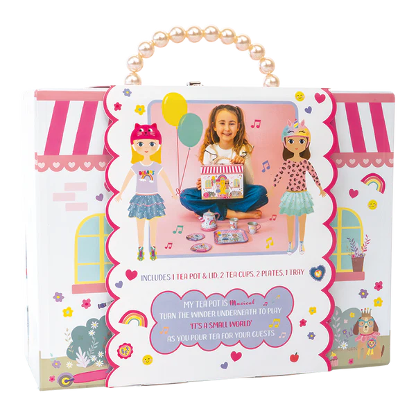Dolls House 9pc Musical Tea Set | Floss & Rock