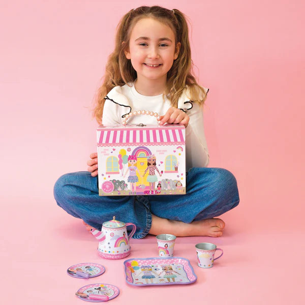 Dolls House 9pc Musical Tea Set | Floss & Rock