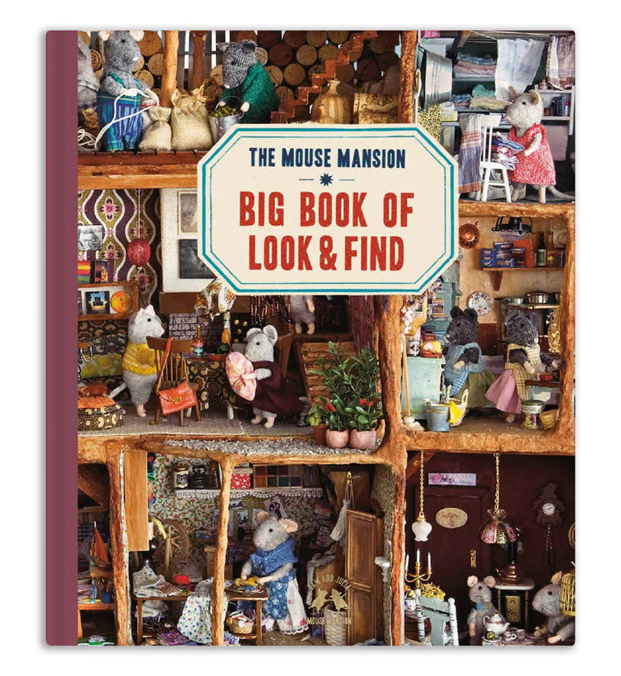 Sam & Julia - Big Book of Look & Find | The Mouse Mansion