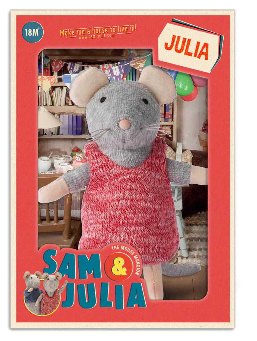 Sam & Julia - Plush JULIA | The Mouse Mansion