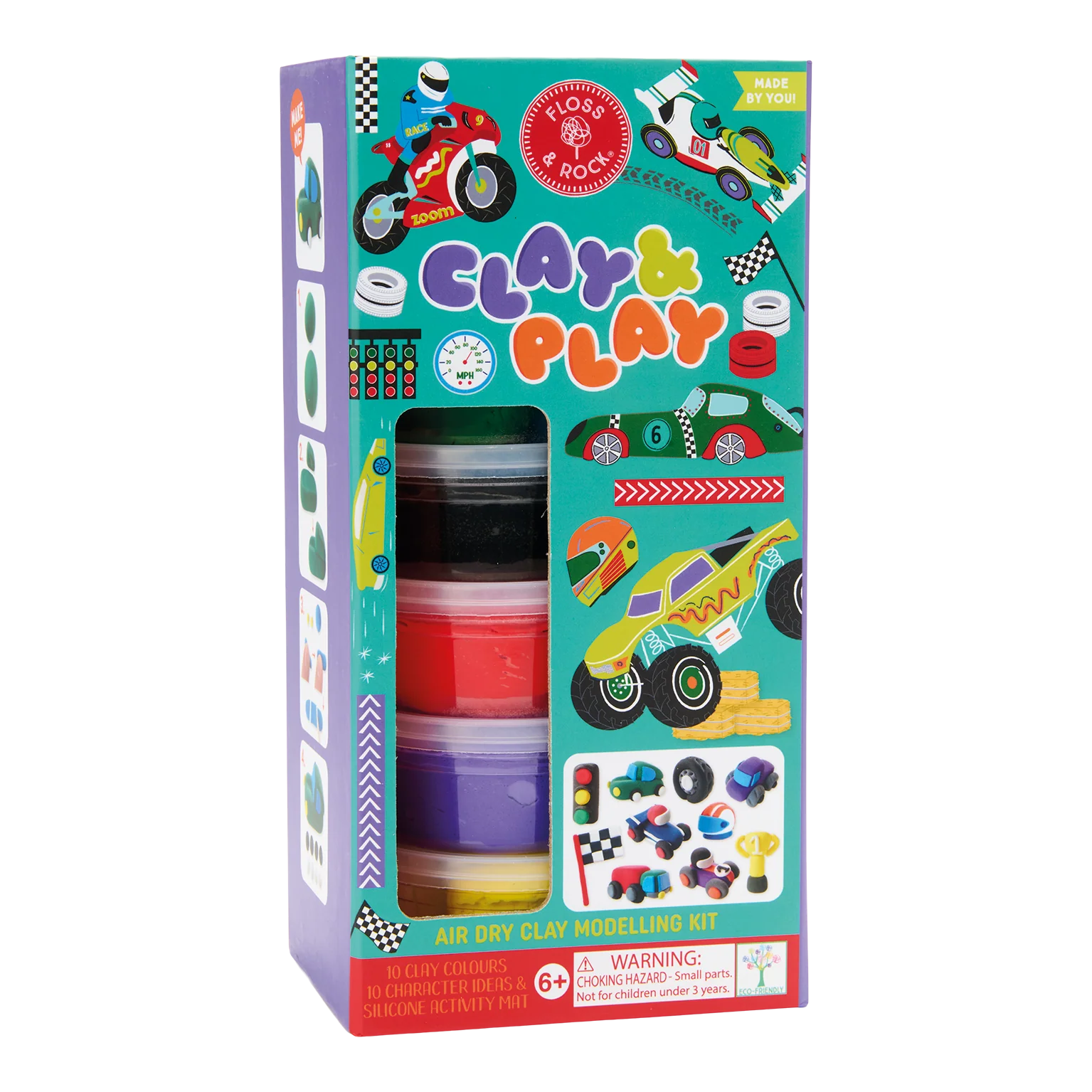 Clay & Play - Cars | Floss & Rock