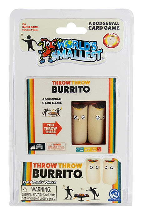 World's Smallest Throw Throw Burrito