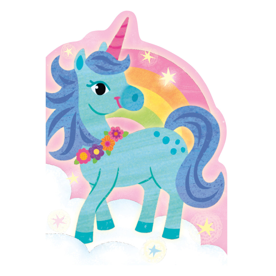 Birthday Rainbow Unicorn Card