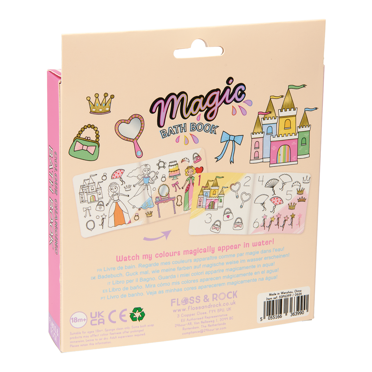 Princess Magic Water Bath Book | Floss & Rock