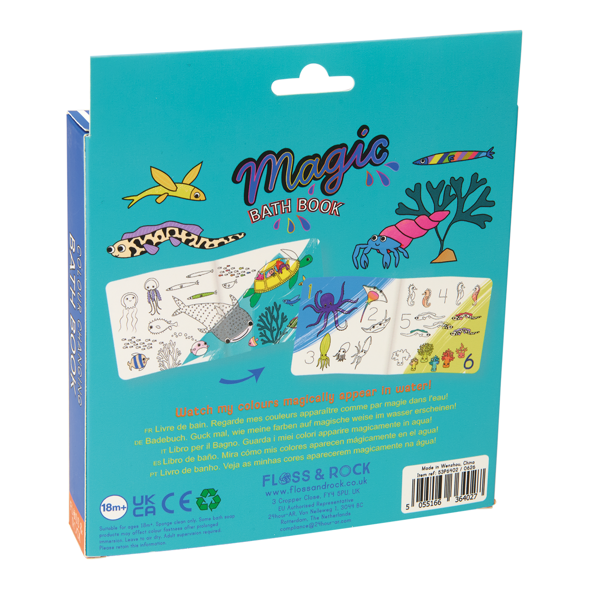 Ocean Magic Water Bath Book | Floss & Rock