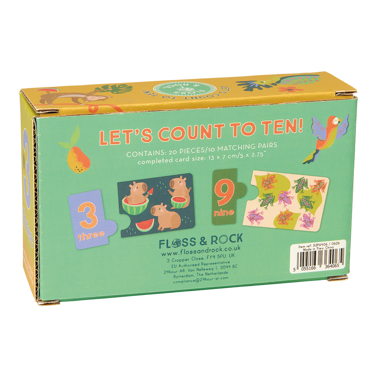 Let's Count to Ten | Floss & Rock