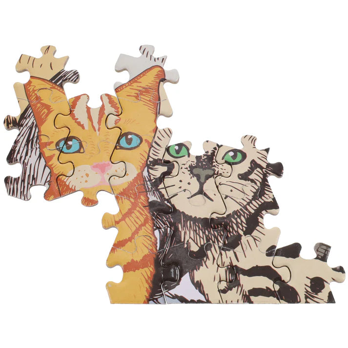 Cats Jigsaw Puzzle - 500 pc Double Sided | Wood Expressions