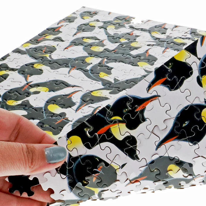 Penguins Jigsaw Puzzle - 500 pc Double Sided | Wood Expressions