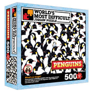 Penguins Jigsaw Puzzle - 500 pc Double Sided | Wood Expressions