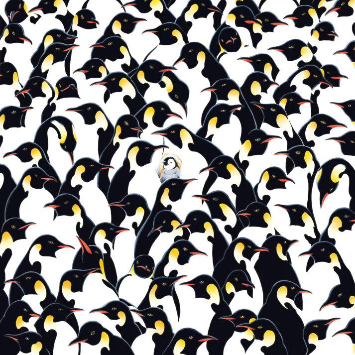 Penguins Jigsaw Puzzle - 500 pc Double Sided | Wood Expressions