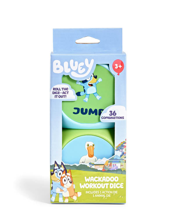 Bluey Wackadoo Workout Dice | Little Kids