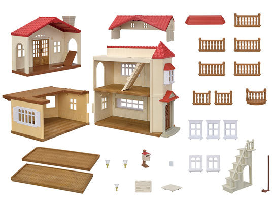 pieced that included in the red roof home set