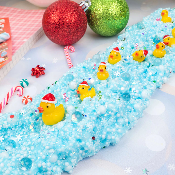 Squeaky Clean Christmas Edition Floam Slime | Kawaii Slime Company