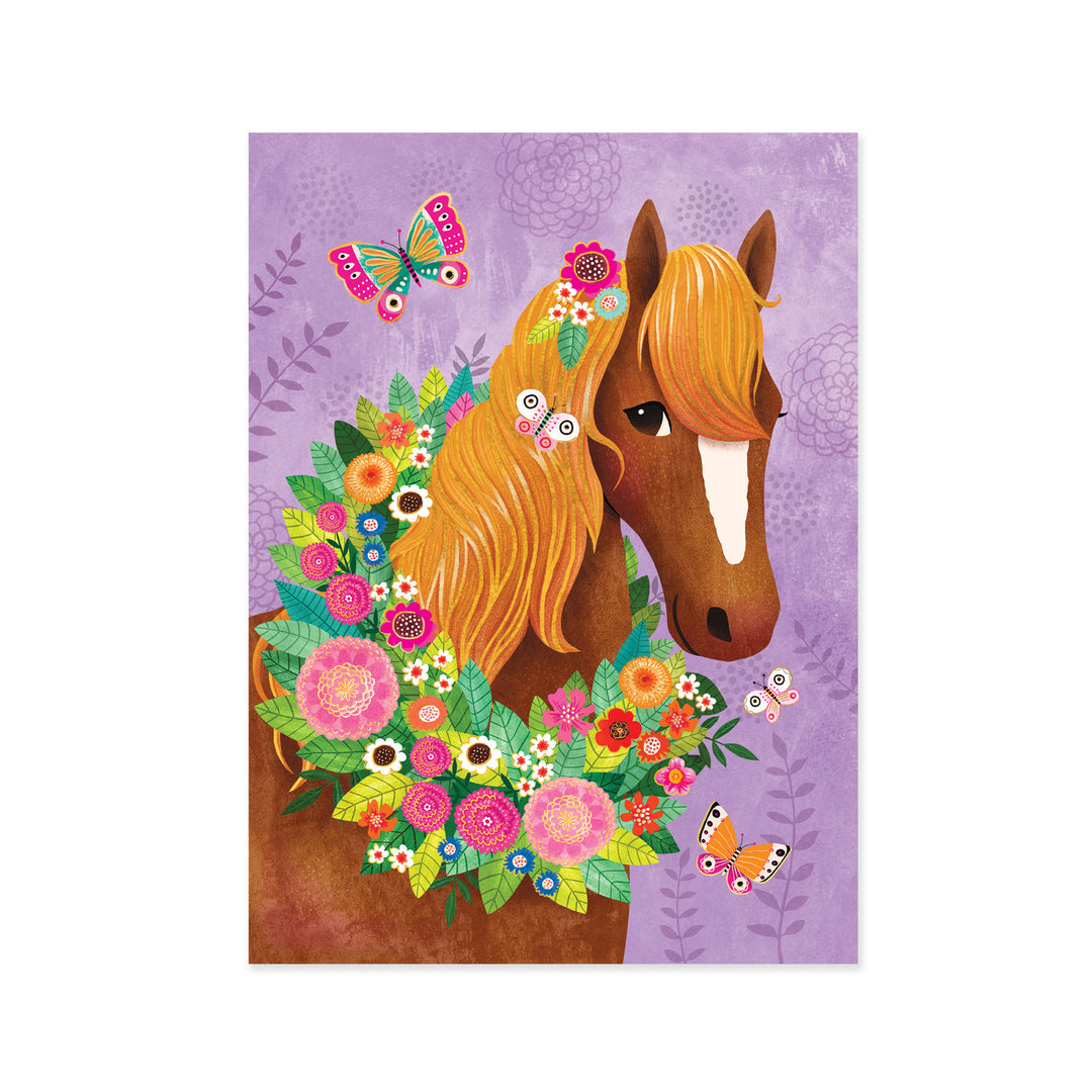 Horse & Butterfly Card Horse & Butterfly Card