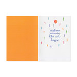 Happy Birthday Glitter Lettering Card
